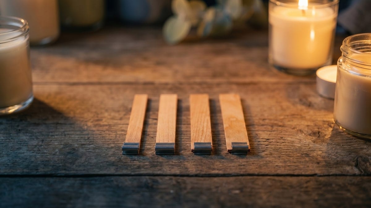 How to Make Wooden Wick Candles